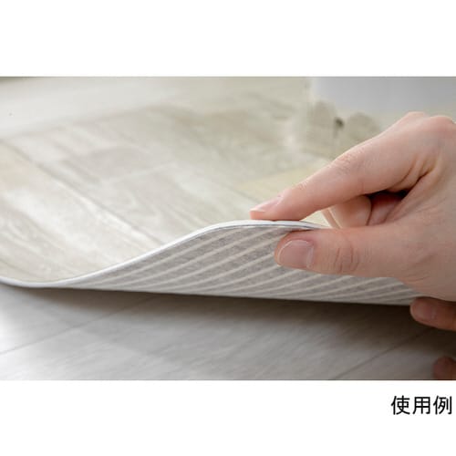 吸着拭けるフロアトイレマットウッド