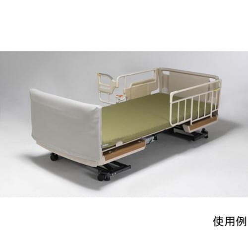 ヘッドボードクッションカバー グレー