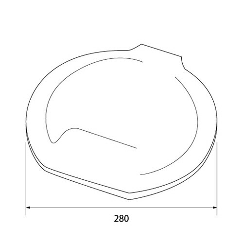 バーキンタX カラーバケツ用蓋 9L 緑