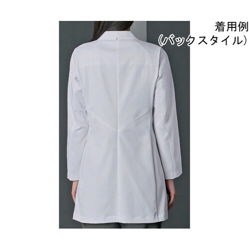 ドクターコート レディス長袖 ホワイト 3L