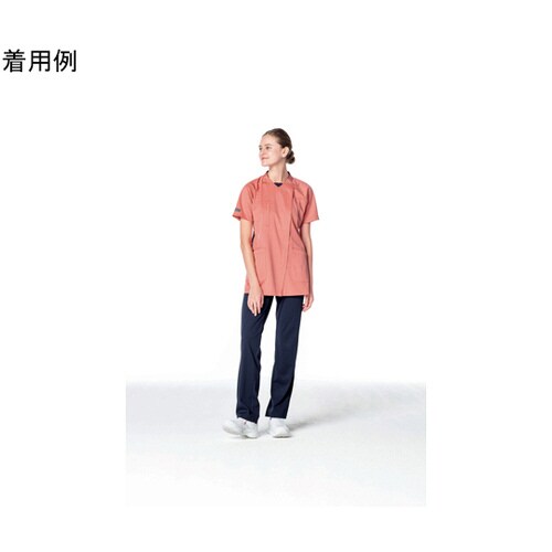 男女兼用スクラブ ピンク LL