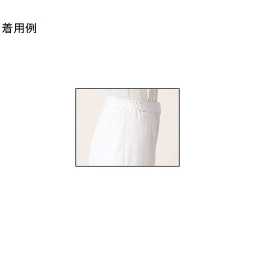 レディススラックス ホワイト 4L