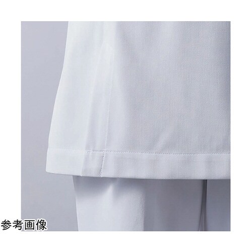 ジャケット レディス 半袖 白/ターコイズ LL