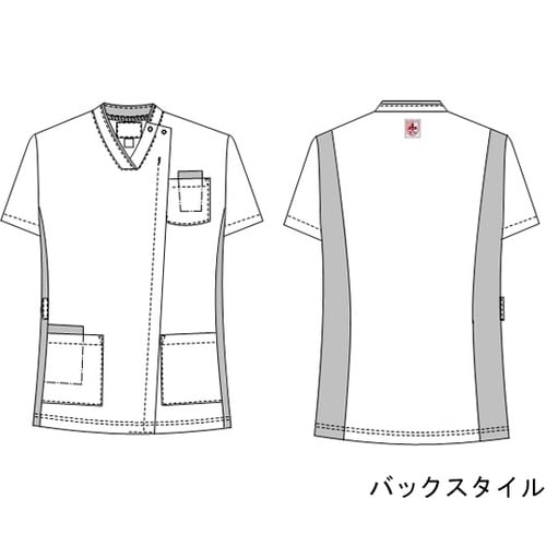 男女兼用スクラブ Tネイビー LL