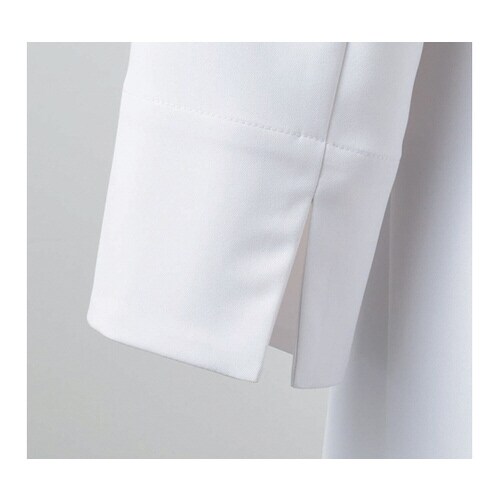 ドクターコートレディス長袖W ホワイト S