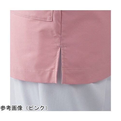 スクラブ 兼用 半袖 Mサックス/ネイビー L