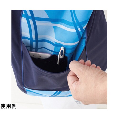 スクラブ 着丈70 胸囲104 桁丈43