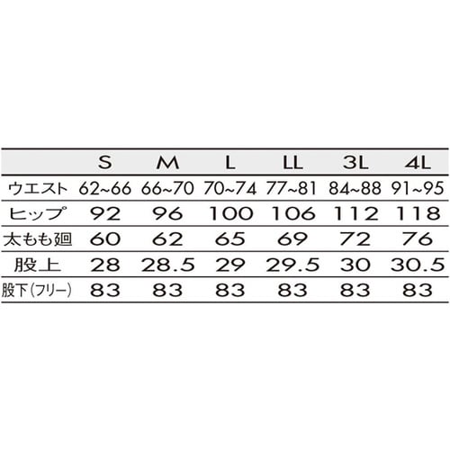 パンツ レディス 両脇ゴム 白 LL