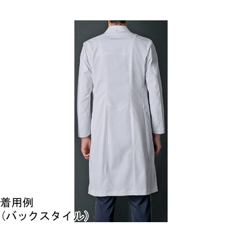 ドクターコート メンズ長袖 ホワイト 3L