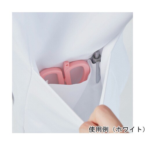 スクラブ 着丈69 胸囲108 肩幅43 袖丈25