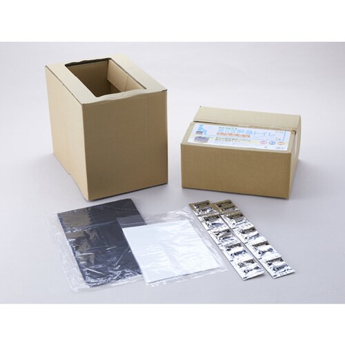 抗菌消臭 組立式緊急トイレ 10回分