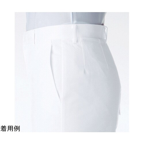 メンズスラックス ホワイト W73