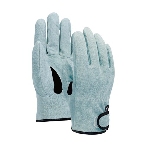 床革手袋 我天 マジック止銀アテ付き M