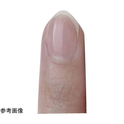 チェコ製 ガラス爪磨き ピンク 9cm 両面