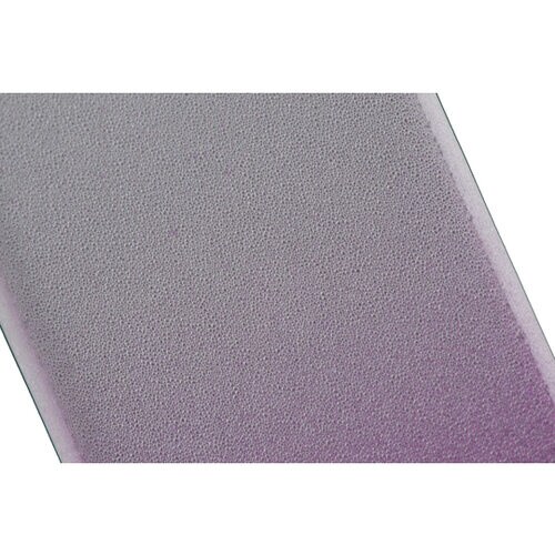 チェコ製 ガラス爪磨き ピンク 9cm 両面