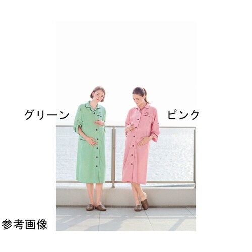 マタニティ患者衣 グリーン M