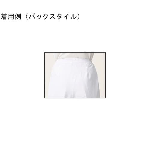 レディススラックス ホワイト L