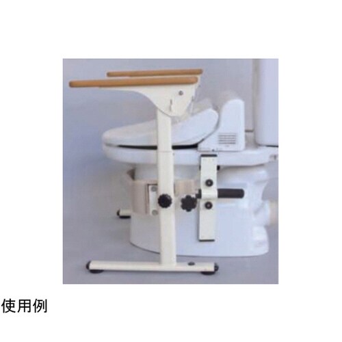 洋式トイレフレームはねあげ用固定板 左右セット