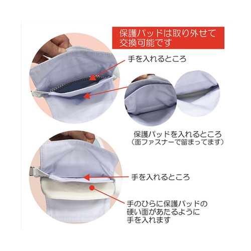 フドーてぶくろNo.3 保護パッド Mサイズ