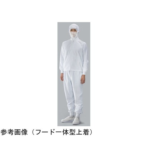 ストレッチポプリン 上着(男女兼用) 白 LL