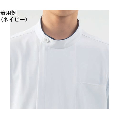 ジャケット レディス 半袖 白/ターコイズ S