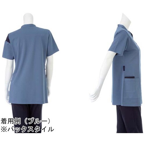男女兼用スクラブ オリーブ L