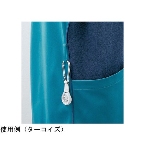 スクラブ メンズ 半袖 ブルー×グレー 3L