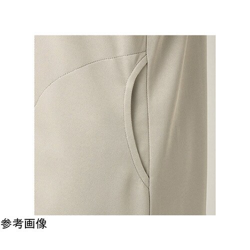 ニットシャツ 兼用 半袖 ブラウン/ベージュ L