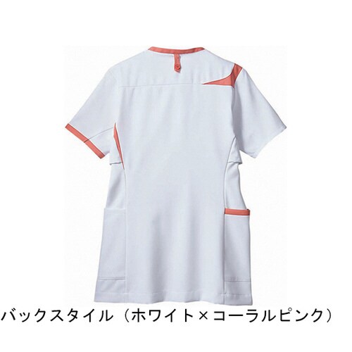 スクラブ 着丈69 胸囲97 肩幅39 袖丈21