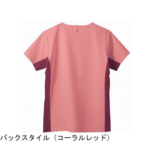 スクラブ 兼用 半袖 着丈76胸囲126肩幅50