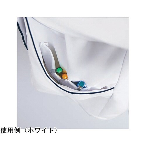 ナースワンピース 半袖 ダークネイビー M