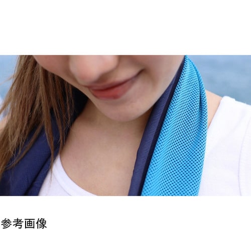 スーパーひんやりクールタオルK ブルー 50枚入