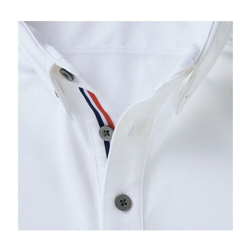 ポロシャツ 兼用 半袖 ホワイト S