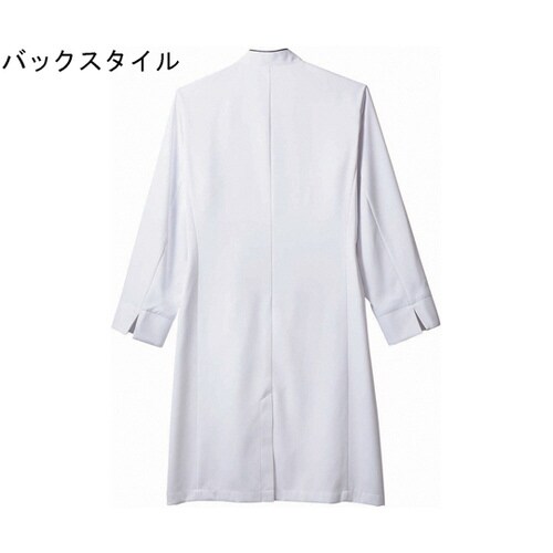 ドクターコート メンズ 長袖白/ネイビー SS
