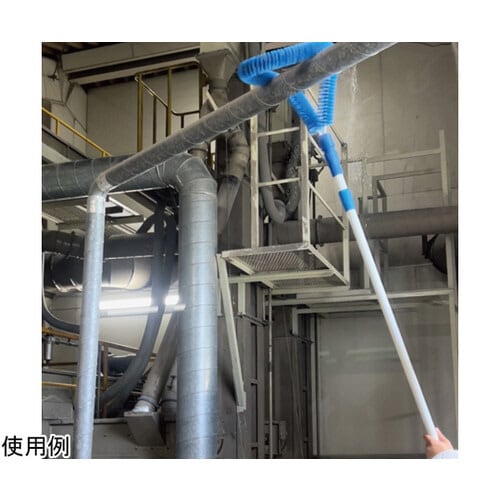 バーキュートプラス 高所マルチブラシ スリム 青