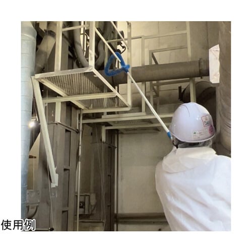 バーキュートプラス 高所マルチブラシ スリム 青