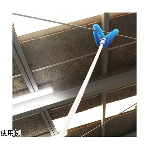 バーキュートプラス 高所マルチブラシ スリム 青