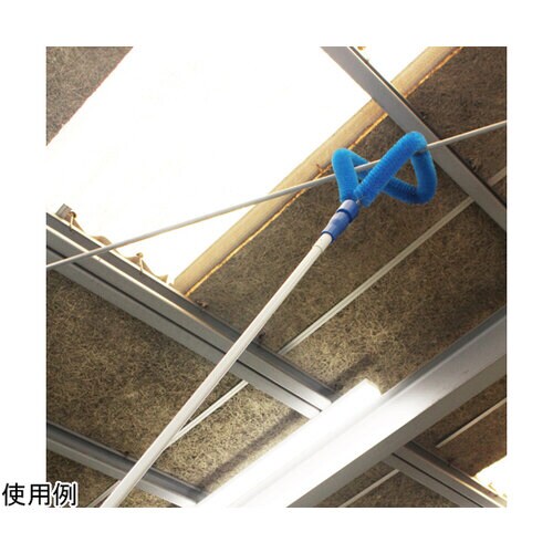 バーキュートプラス 高所マルチブラシ スリム 青