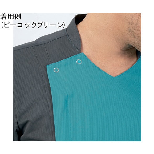 スクラブ レディス 半袖 ローズレッド/ワイン M