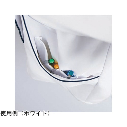 ナースワンピース レディス半袖 ホワイト S