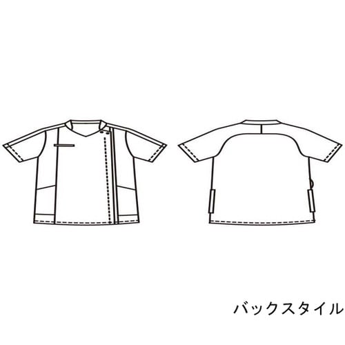 スクラブレディス半袖着丈68胸囲94桁丈39