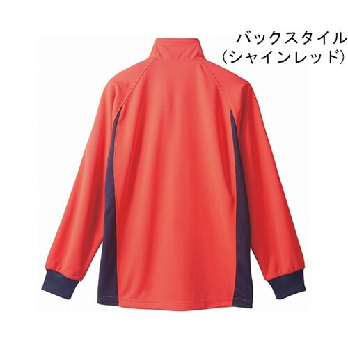 トレーニングジャケット 兼用 ピンク×ネイビー M