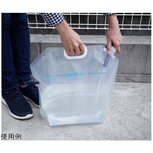 防災用薄型ウォーターバッグ 9L
