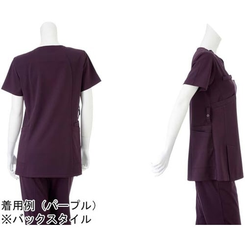 男女兼用スクラブ ネイビー SS