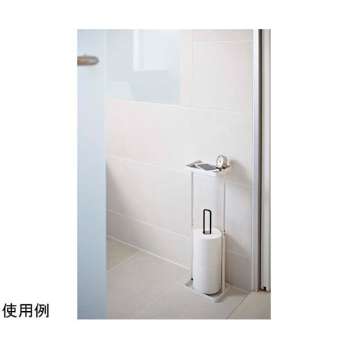 トレイ付きトイレットペーパースタンド