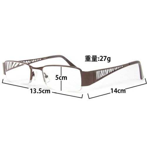 老眼鏡 ブラウン 眼鏡ケース付き +2.5