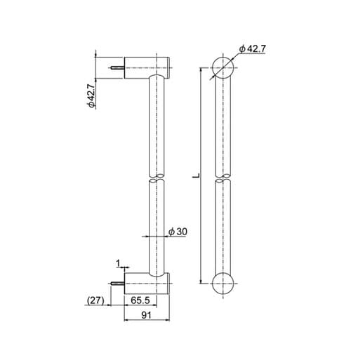 ニギリバーI型 Φ30×L1000