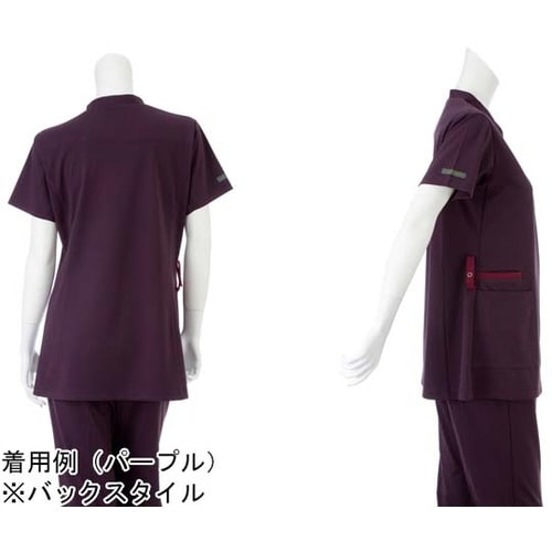 女子スクラブ ネイビー S