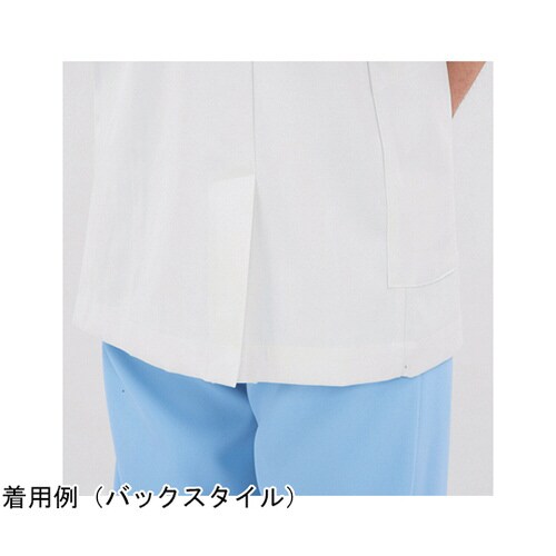 ジャケット メンズ 半袖 白/ネイビー L