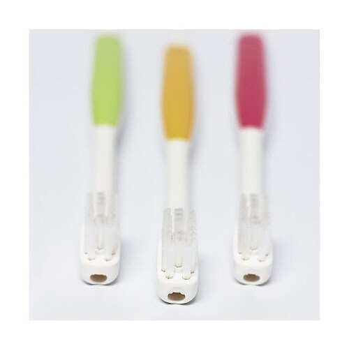 吸引歯ブラシ キューテクト S グリーン